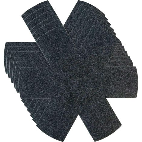 6X Protège-poêle sous-Verre en Feutre en Gris - 38 x 38 x 0.2 cm - Protection pour casseroles Protection empilable Dessous de Verre pour éviter (1/5)