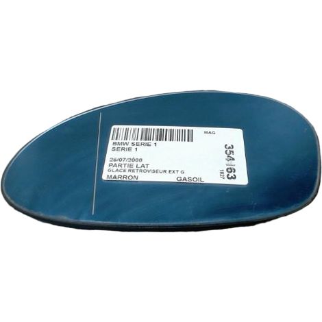 [PRODUIT D'OCCASION] Glace Retroviseur Exterieur G BMW Serie 1 ♻️ Ref Oe. 51167158901 - Garantie à vie (1/3)