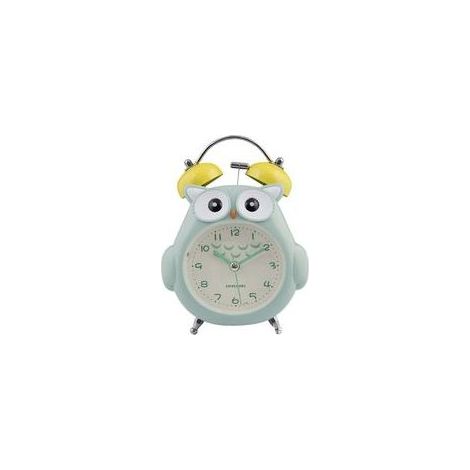 Réveil Belle Bande dessinée Hibou réveil à Piles Montre réveil décor à la Maison Horloge de Bureau (1/4)