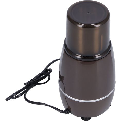 Moulin à café électrique portable avec lames en acier inoxydable - pour grains et noix - Prise UE 220V (1/5)