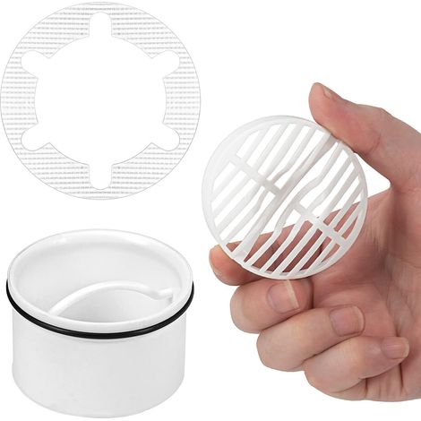 Filtre à Cheveux + Tube Plongeur de Douche, Compatible avec Les canalisations 6960, 6963, 6961, 6962, kit de filtres, Filtre Douche Cheveux (1/5)