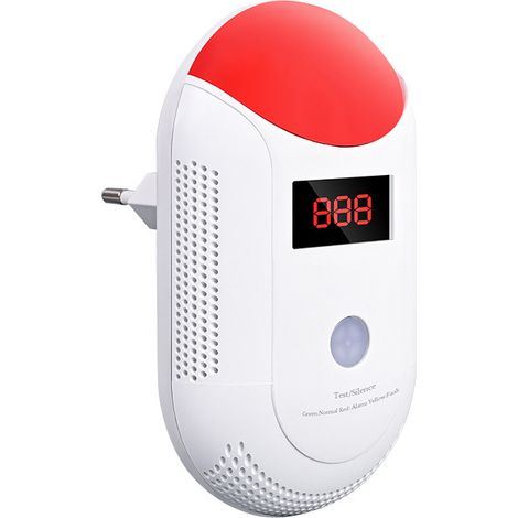 Détecteur Double CO et Gaz Best-Seller, Alarme Sécurité Intérieur Maison Cuisine Chambre (1/5)