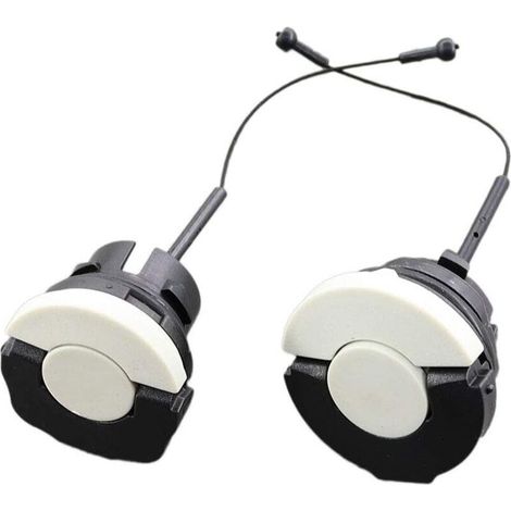 Bouchon d'essence et bouchon d'huile (2 tailles) 1 grand + 1 petit pour Stihl Tronçonneuse MS210 230 250 360 440 660 361 460 (1/5)