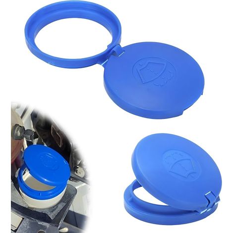 Lot de 2 Bouchons Bleus Lave-Glace pour Peugeot 206-306 et Citroën C4-DS5, Rechange Réservoir