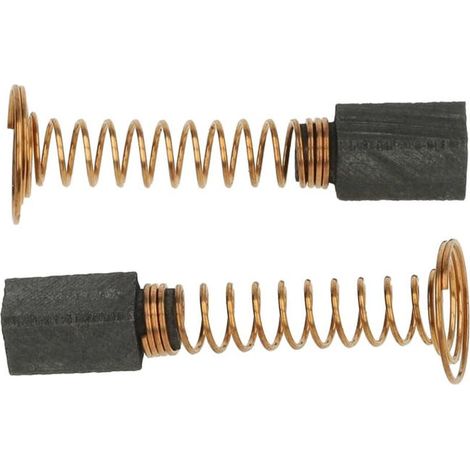 2x Balais de charbon pour moteur 8 x 5 x 5mm compatible avec Dremel 300 395 595 3000, 6000 Type 3/4/5/A6 outil électrique (1/5)