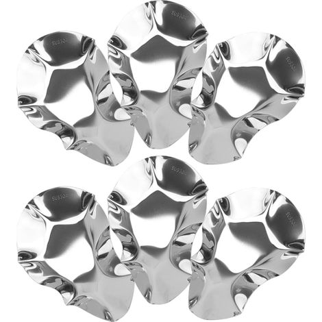 de 6 Plats Tremper en Acier Inoxydable pour Coquilles d Hu (1/5)