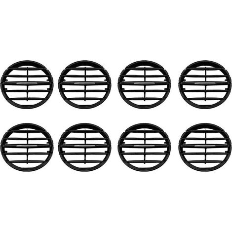 Adecuado para sistemas de aire acondicionado de salpicadero 8X, compatible con modelos de 2010 a 2017, boquilla central para las rejillas de ventilación del aire acondicionado del salpicadero, conecto