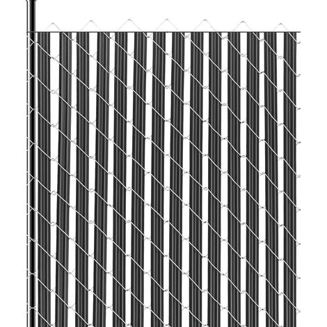 VEVOR Lattes de Confidentialite pour Cloture a Mailles, Paroi Simple, Lattes Verticales Adaptees aux Clotures Mailles Losangees 1,8 m Haut, Verrou Inferieur, Haute Densite, pour Jardin, Ferme, Terrain
