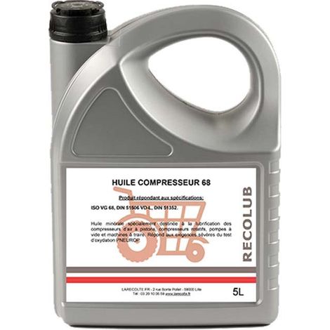 Huile pour machine à traire 5 litres