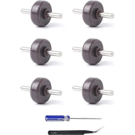 Boquilla de accionamiento directo con ruedas y ejes de banda ancha, compatible con las ruedas de aspiradoras de las series V6, V7, V10 y V11. - Crezuo (1/4)