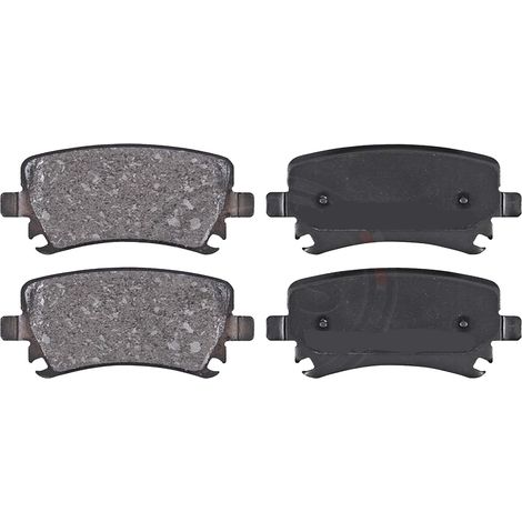 KIT PASTIGLIE FRENO POSTERIORI compatibile con VW JETTA III (1K2) / PASTIGLIE FRENANTI AUTO OEM P 85 073, / SOSTITUZIONE DIRETTA / BASSA POLVERE / SILENZIOSO