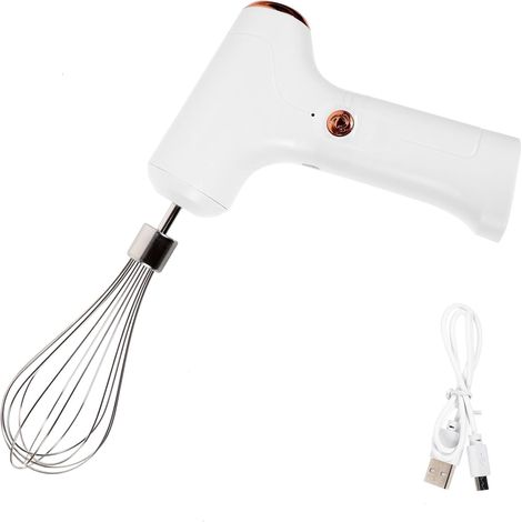 Batteur à Œufs Électrique Portatif Pour Monter Blancs Œufs Et Mélanger Divers Aliments (1/5)
