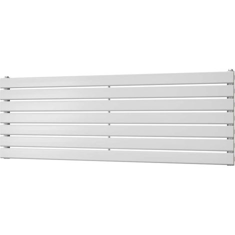 Typhoon Axis - White Horizontal Radiator H476mm x W1400mm Single Panel (1/3)