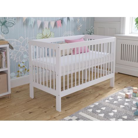 Luca Cot Bed 120x60cm (White)