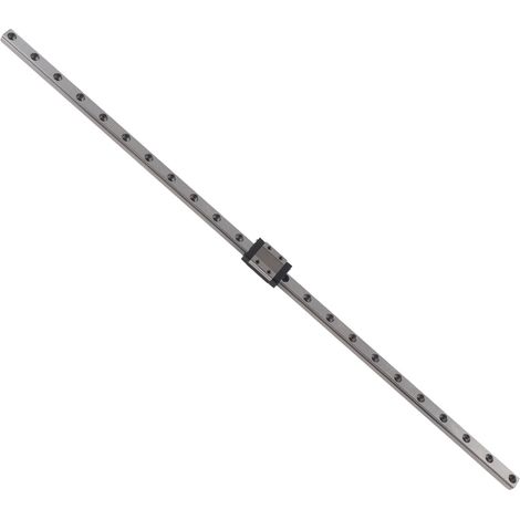 Glissière linéaire MGN9 450mm en acier à roulement avec chariot coulissant pour CNC, équipement d'automatisation et machines-outils (1/5)