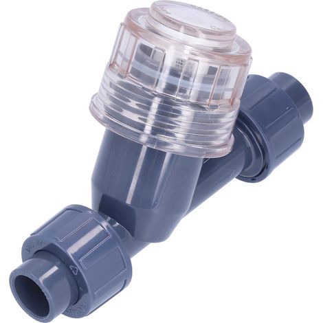 Filtre goutte à goutte en PVC type Y 20mm régulateur de pression pour irrigation agricole et industrie chimique (1/5)