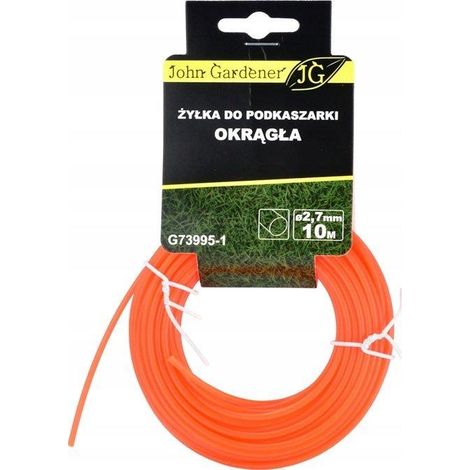 Geko Fil de coupe professionnel orange 2,7 mm 10 mètres (1/2)