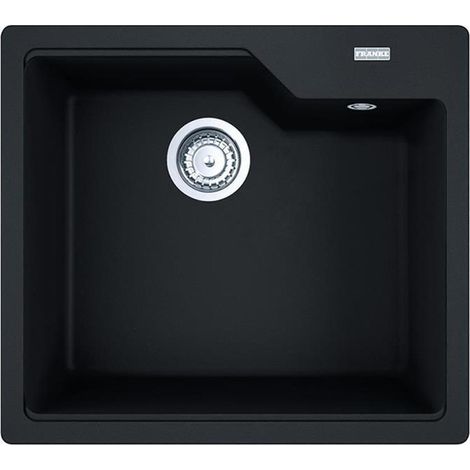 Franke Einbaubecken Urban UBG 610-56 Fragranit Black Matt (1/3)