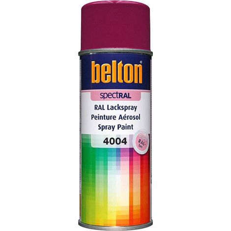 Peinture - AUTO K - RAL 4004 - Violet Bordeaux - Mat - 400 ml