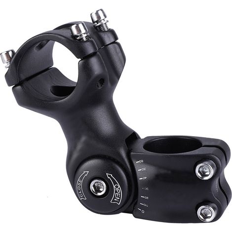 0-60° verstellbarer Lenkervorbau aus Aluminiumlegierung für XC MTB Rennrad Citybike (31,890mm) (1/5)