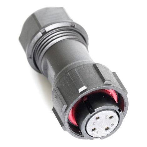 Connecteur circulaire RS PRO, Standard 7 contacts, Montage sur câble, raccordement A souder ( Prix pour 1 paire )