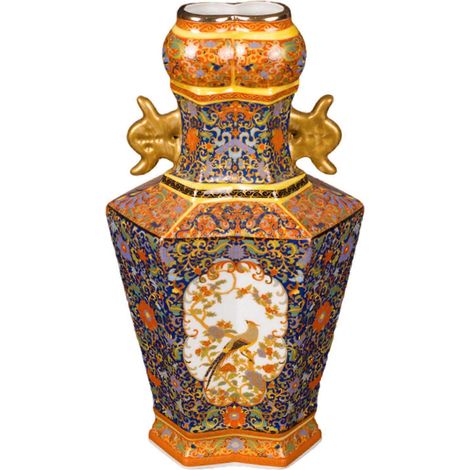 Antike chinesische, handgefertigte Keramik-Wohndekoration, handgefertigtes Ornament für einen eleganten Schreibtisch (1/5)