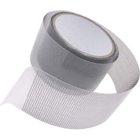 roll of mosquito net adhesive tape, screen repair glue, single-sided mesh tape, gray transparent glue, 5 cm wide