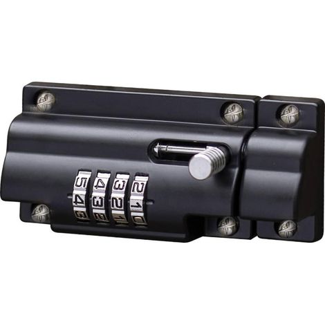 Burg-Wächter Cerradura de combinación RS 110 C SB negra candado digital