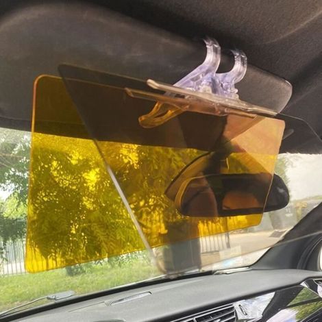 pair Pare Soleil de Voiture - SHOP-STORY - VISOR - 2-en-1 - Anti-Éblouissements - Anti-Reflets (1/4)