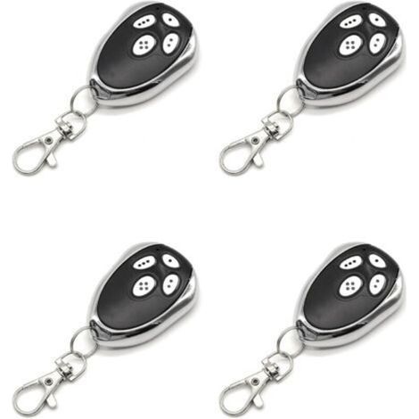 4X Compatible Alutech AT-4 AR-1-500 AN-Motors 433.92 MHz Rolling Code Garage Door Opener Remote Control 4 Channels (1/4)