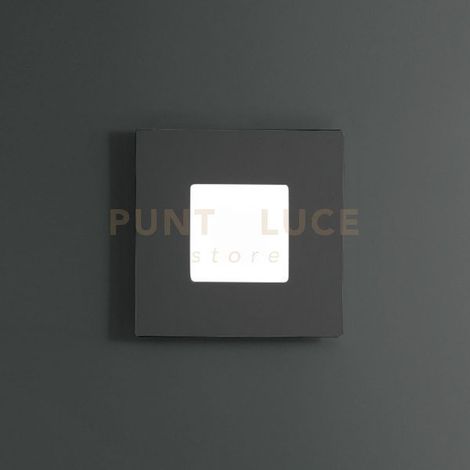 BILDE P/G - PLAFONIERA COLORE NERO A LED 3000K 5600LM 56W DIMMERABILE 64CM