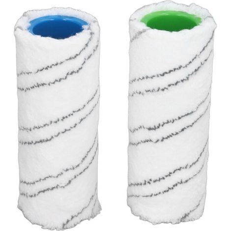 Brosse de nettoyage pour sols durs, rouleau de remplacement en microfibre lavable, utilisation humide et sèche pour Karcher FC3 FC3D FC5 FC5D FC7 (1/5)