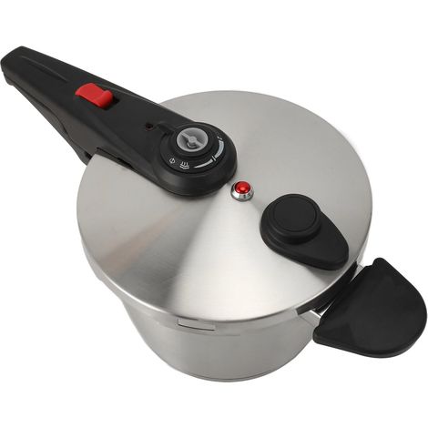 Elektrischer Schnellkochtopf aus explosionsgeschütztem Edelstahl 304 für Gasherde, 5 Liter, ideal für schnelles Kochen in der heimischen Küche. (1/5)