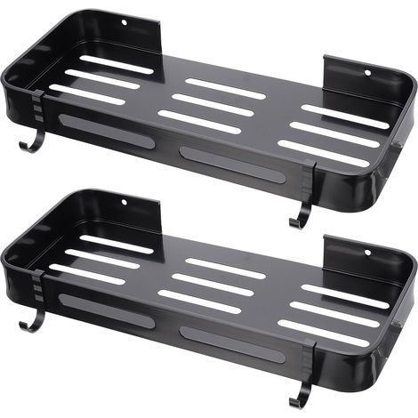 2 teiliges Duschregal ohne Bohren für Badezimmer Duschablage