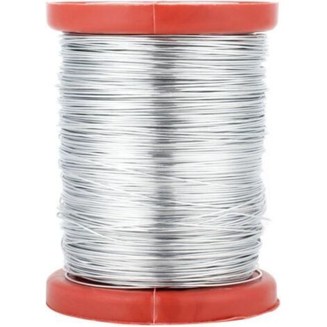 Pasamer 0.5mm Apiculture Cadre en Acier Inoxydable Fil Cadre Fil de Fer pour Outil de Cadres Ruches(01)