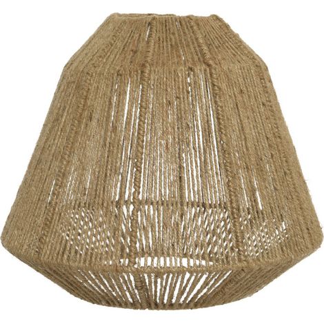 Abat-jour jute Ø 37 x 30,5 cm - Nos Envies Déco