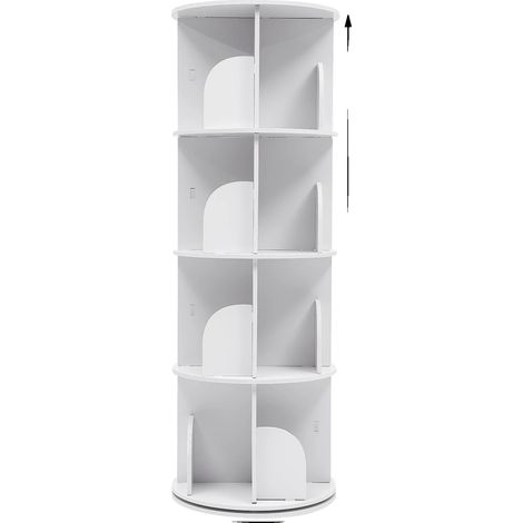 Étagère, rotation à 360°, solution de rangement à 4 niveaux (1/5)
