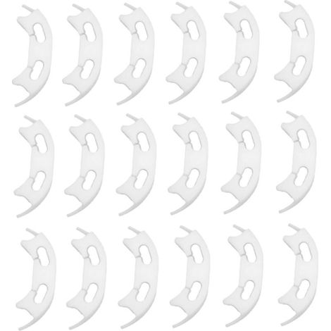 100 Pflanzenclips, wiederverwendbare Bänder zur verstellbaren Stützung von Stängeln, Gartenwerkzeug für gebogene Äste