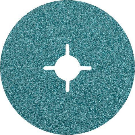 PFERD TOOLS Zirkon Fiberscheibe Ø 125 mm Z36 für hohen Abtrag auf Stahl 25 Stk (1/4)