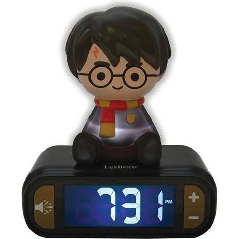 HARRY POTTER - Sveglia digitale - Luce notturna 3D con effetti sonori (1/5)