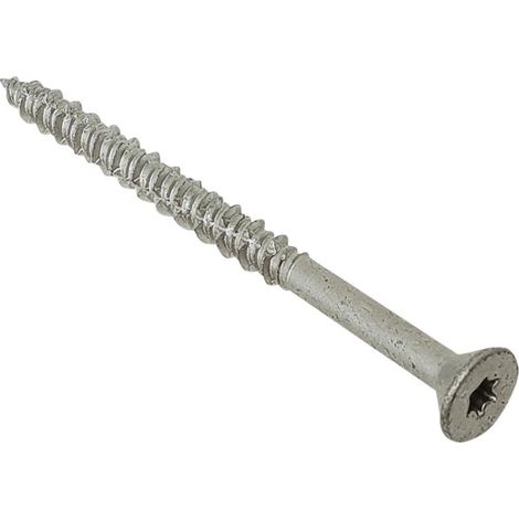 ForgeFix TFMSCT48101 TechFast Masonry Screw TORX Compatible CSK 4.8 x 101mm (Box 100) FORTFMC48101