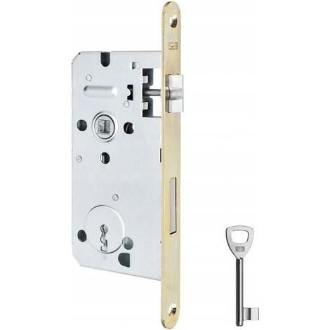 CERRADURA DE EMBUTIR LOB 72/50MM CON LLAVE - MP ZW 72K5 L