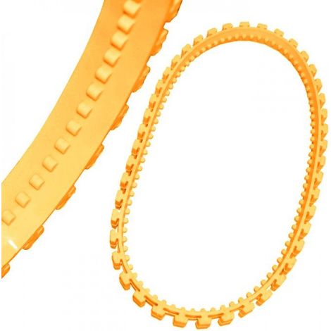 Cingolo giallo vecchia versione robot Dolphin 2001/3001