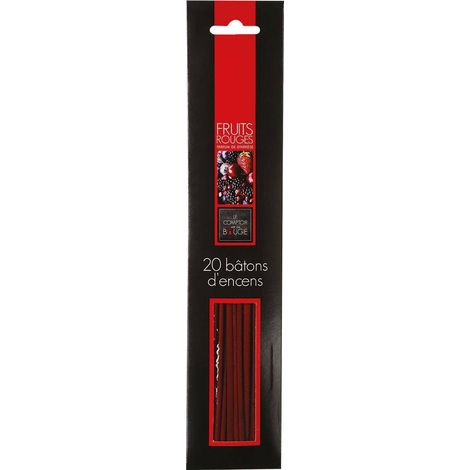 Confezione da 20 bastoncini d incenso ai frutti rossi H25cm - Atmosphera créateur d'intérieur