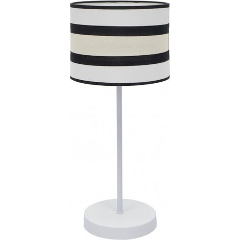 Grande scrivania. Karla 1xe27 Bianco/beige 61x25x25 Cm
