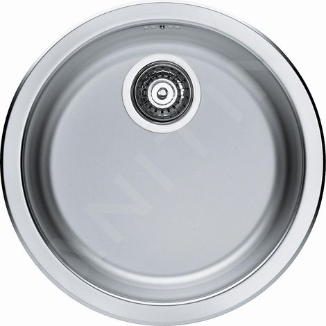 Alveus Form - Évier, diamètre 450 mm, vidage 90 mm, inox 1084837 (1/3)
