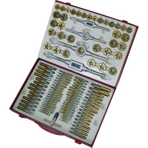 Set of taps and metric dies m2-m18 Holzmann gbm110tin