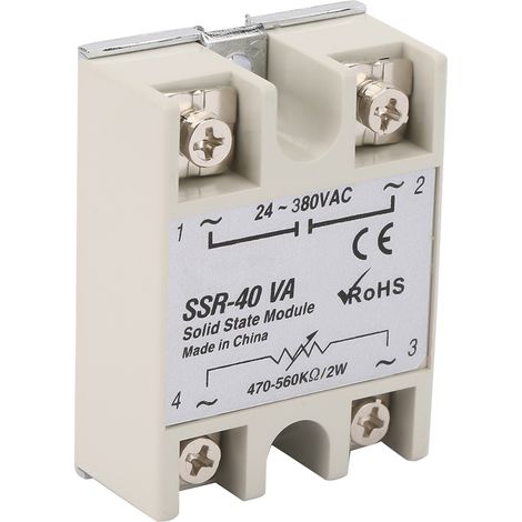 Relais statique SSR-40VA pour processus d'automatisation industrielle (1/5)