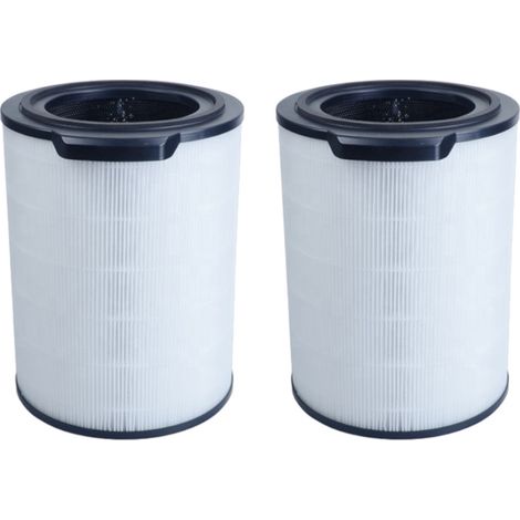 2x Trade-Shop Ersatz-Filter 3-stufig (Vorfilter, Aktivkohle, HEPA) für Philips AC3033/10 AC3036/10 AC3039/10 3000i Luftreiniger ersetzt FY3430/30