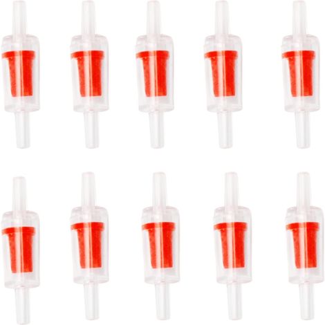Clapets Anti-Retour de Pompe à Air d'aquarium, Aquarium Pompe à Air Clapets Anti-Retour, Aquarium One Way Check Valve(10pcs) (1/5)